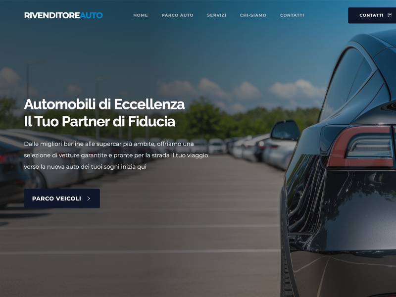 Template Concessionaria Auto